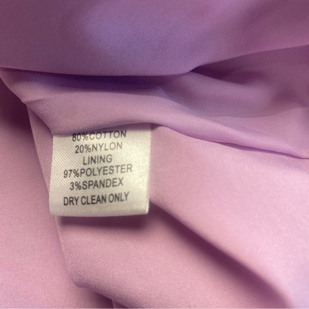 Lavender Satin Flutter Sleeve Robe - Picture 4 of 11
